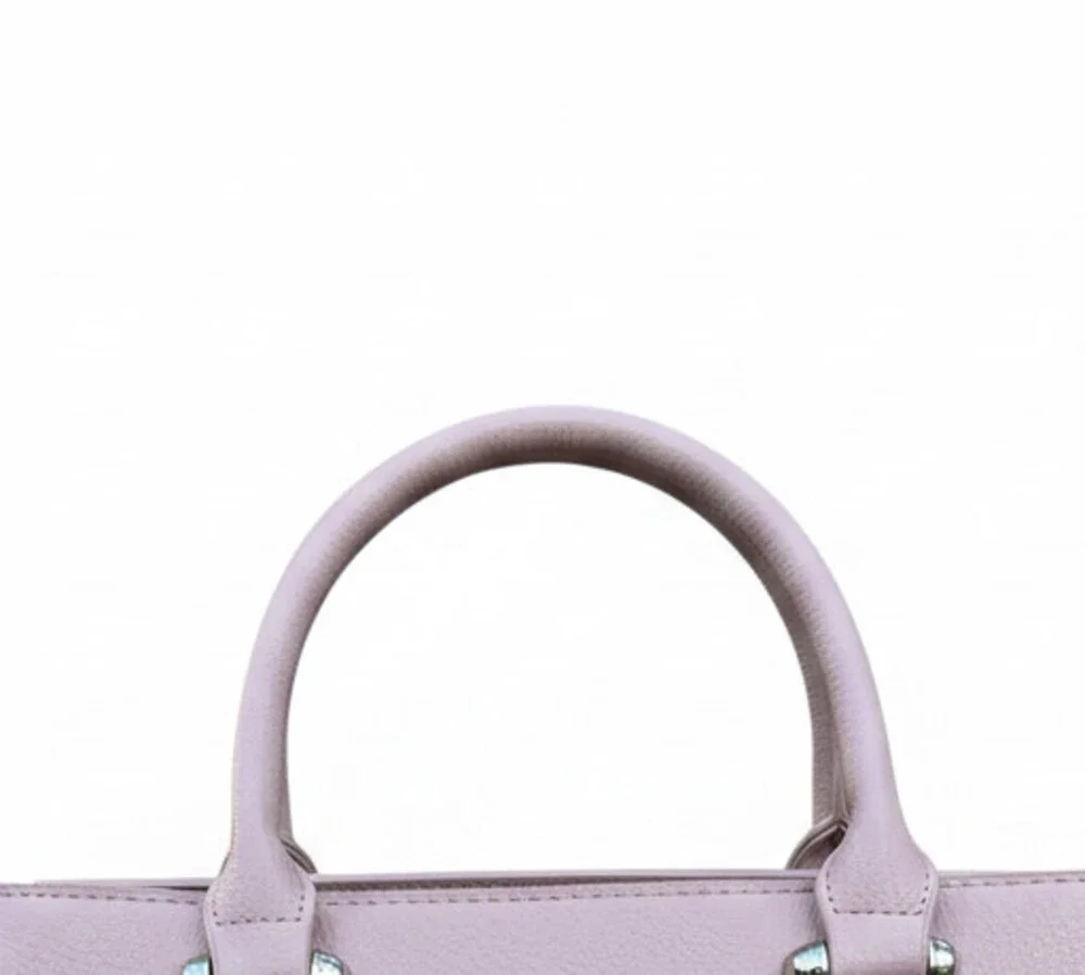 La Terre Light Pink Satchel Purse